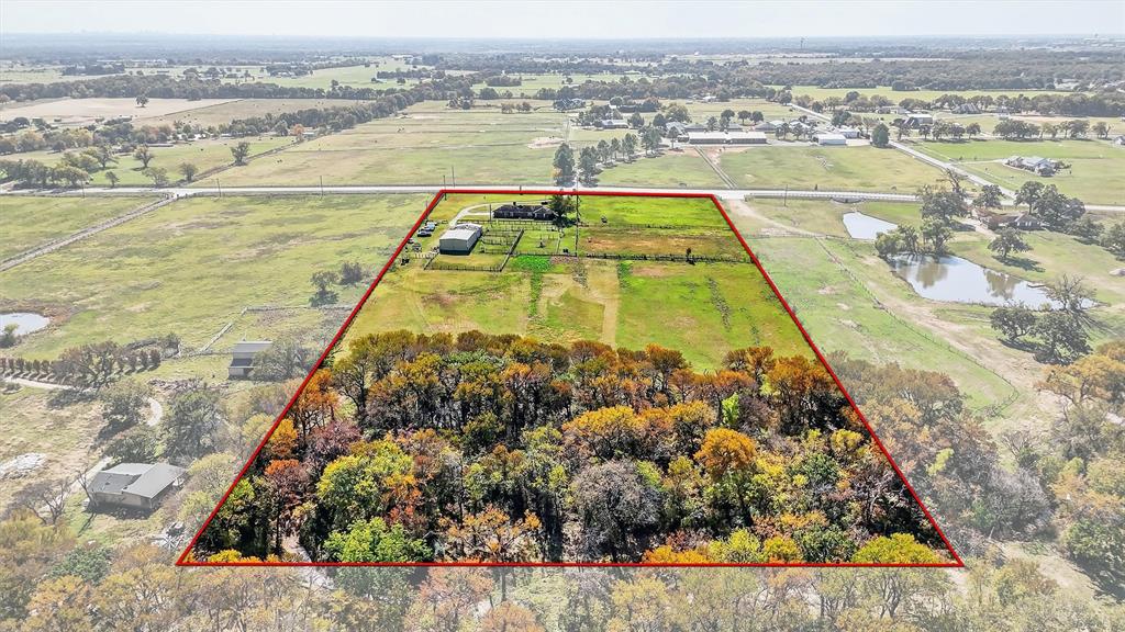1937 Spring Hill Road Aubrey, TX 76227 - Photo 12 of 30 an aerial view of swimming pool