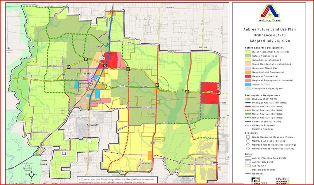 1937 Spring Hill Road Aubrey, TX 76227 - Photo 23 of 30 a view of a city