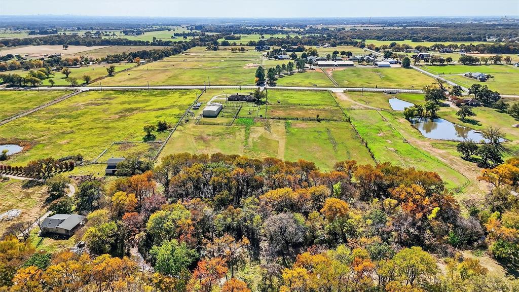 1937 Spring Hill Road Aubrey, TX 76227 - Photo 10 of 30 an aerial view of residential houses with outdoor space