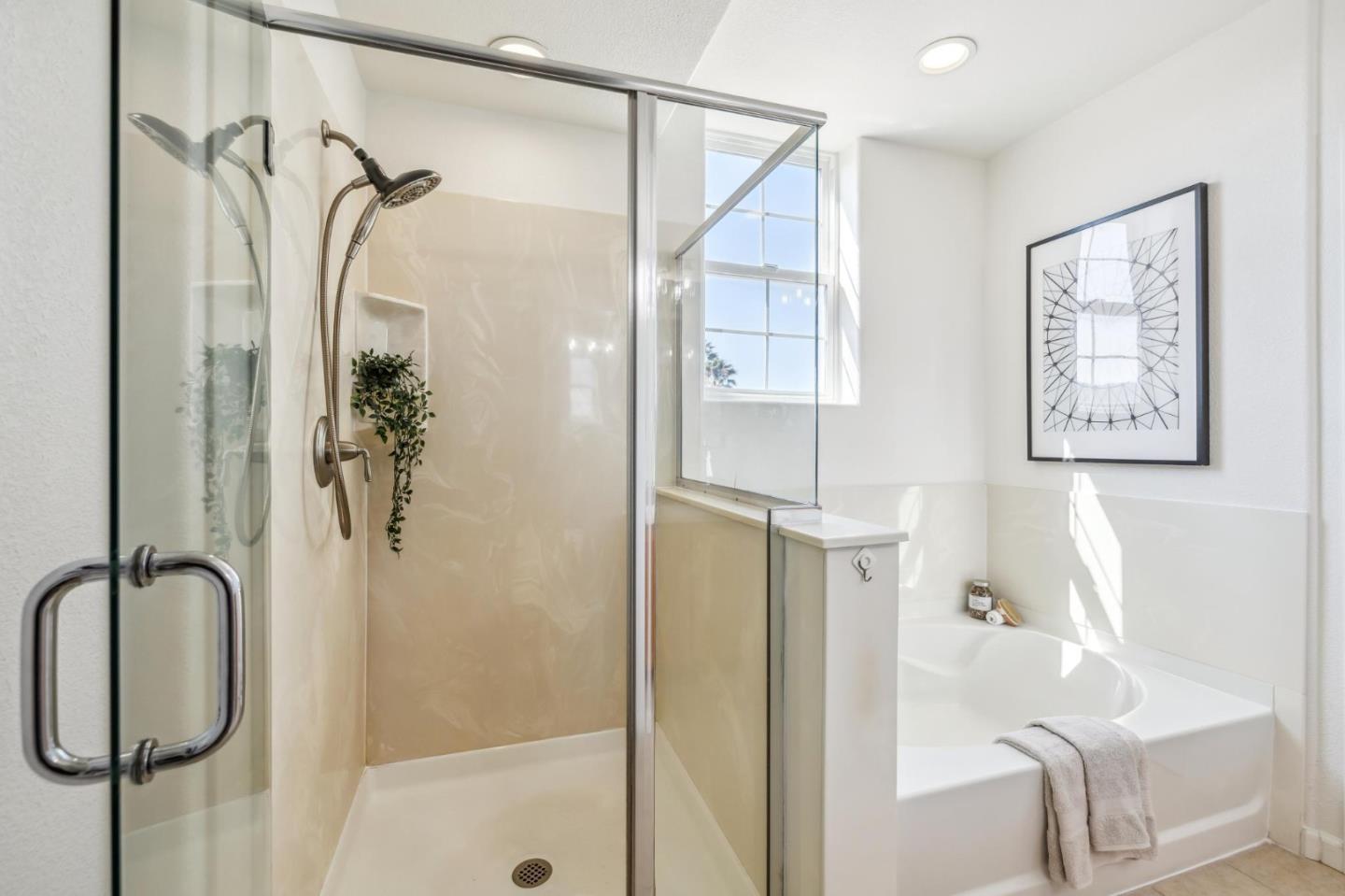 1388 Broadway, Unit 209 Millbrae, CA 94030 - Photo 22 of 40 a bathroom with a shower