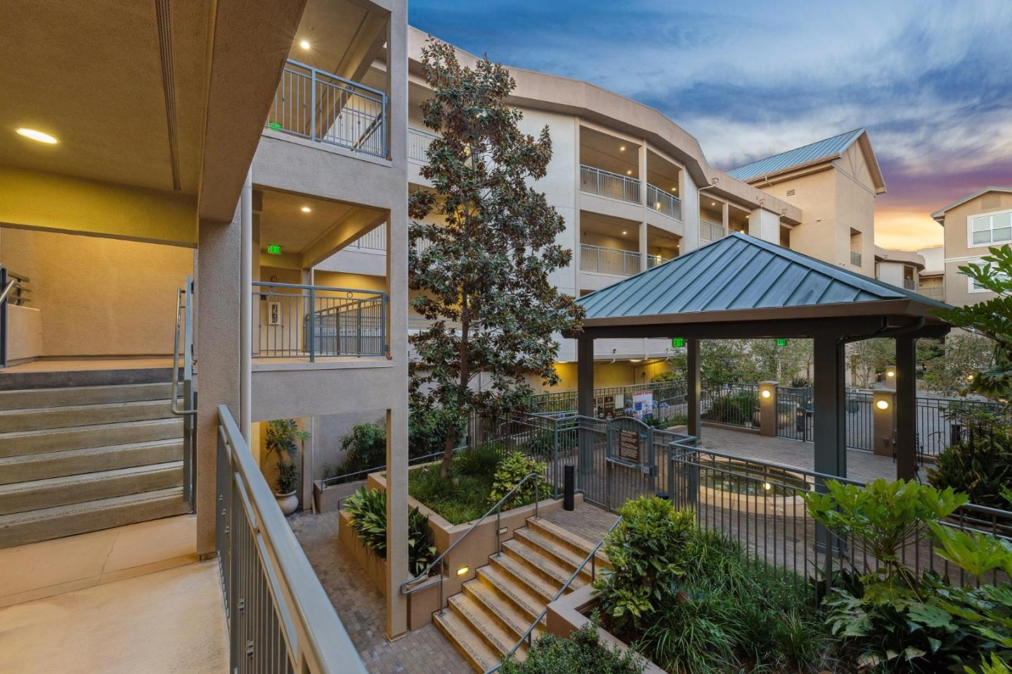 1388 Broadway, Unit 209 Millbrae, CA 94030 - Photo 35 of 40 a view of a house with backyard and sitting area