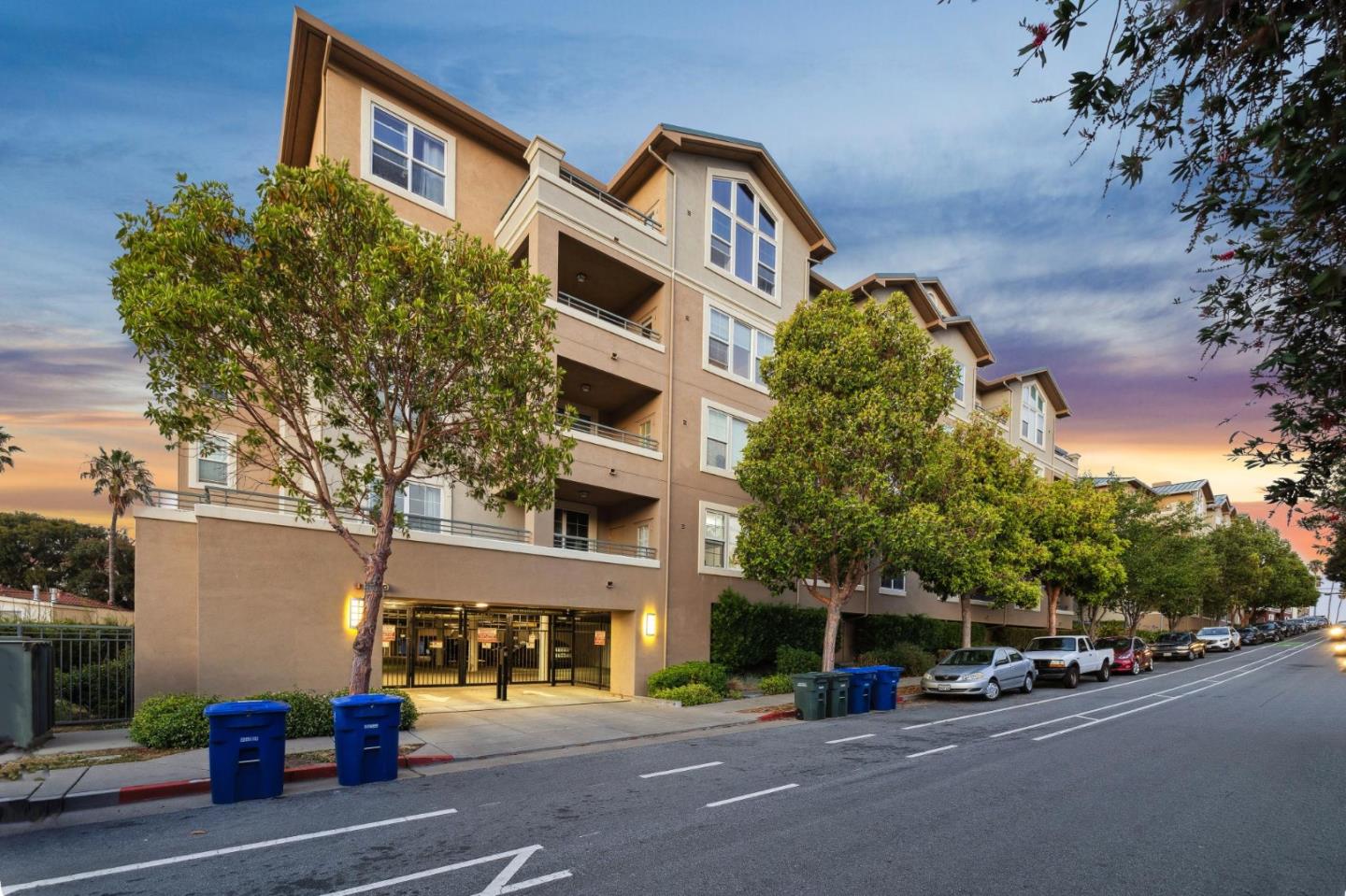 1388 Broadway, Unit 209 Millbrae, CA 94030 - Photo 40 of 40 a view of a street with cars parked