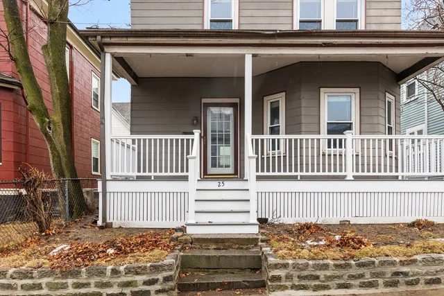 a view of a house with a window