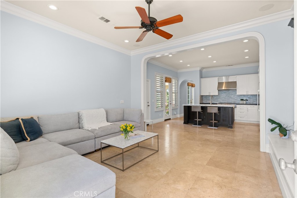 6572 Beachview Drive Huntington Beach, CA 92648 - Photo 7 of 17 a living room with furniture and kitchen view