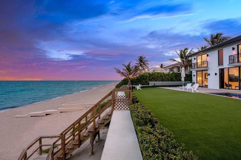 6029 Old Ocean Boulevard Ocean Ridge, FL 33435 - Photo 5 of 13 a view of a pathway with a yard