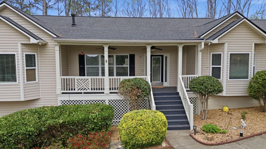 42 Nate Trail Dallas, GA 30157 - Photo 3 of 67 front view of a house with a small yard
