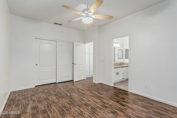 wooden floor in an empty room