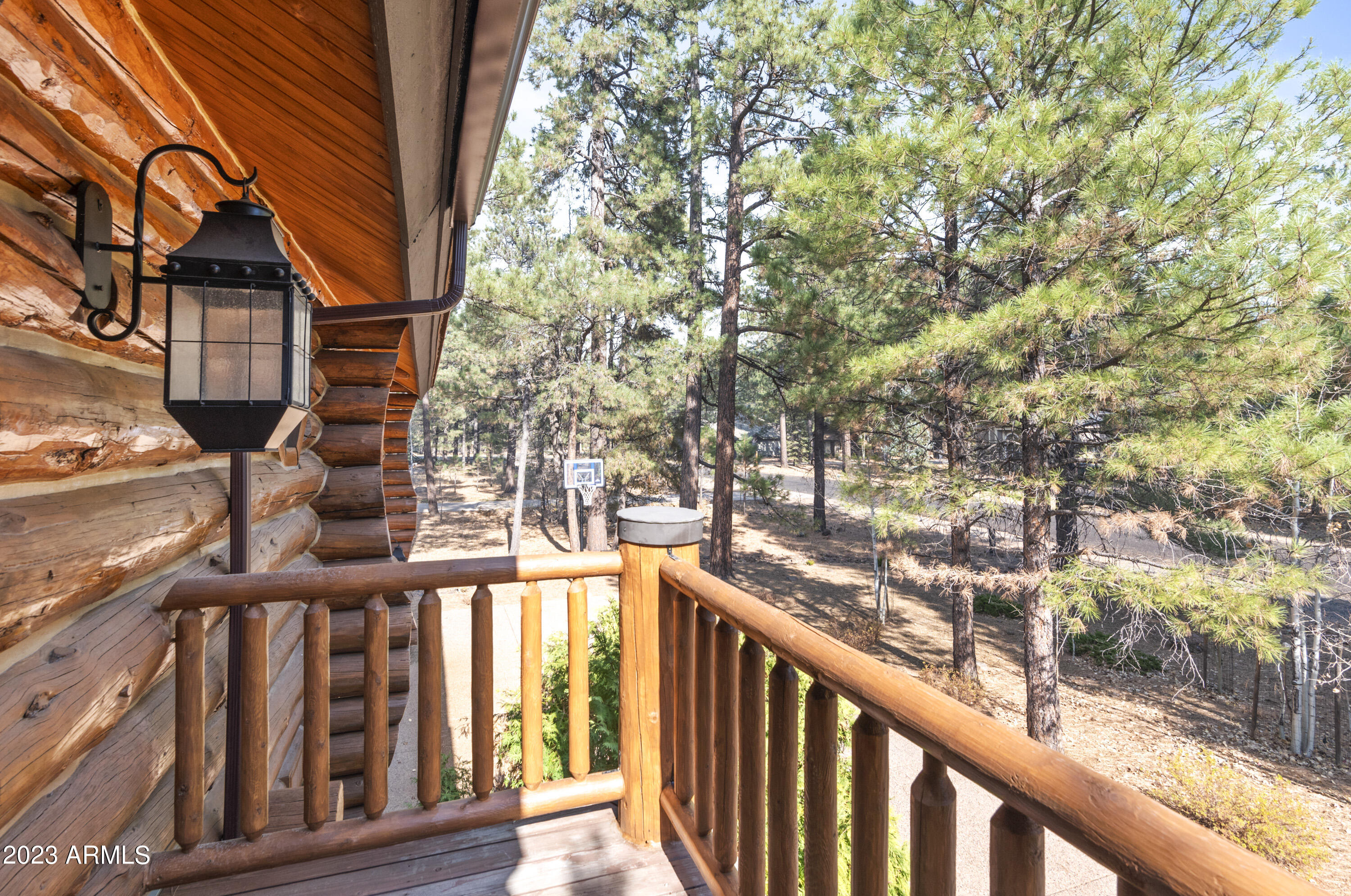3905 Doc Raymond Flagstaff, AZ 86005 - Photo 8 of 43 a view of a street from a balcony