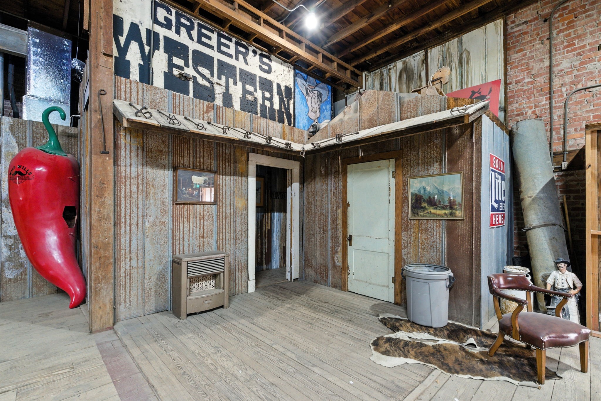 438 Melvin Street Ranger, TX 76470 - Photo 16 of 44 a view of a room with gym equipment