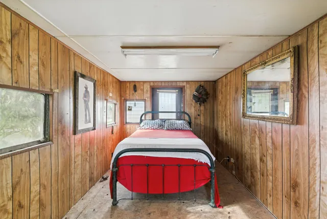 a kitchen with lots of counter top space