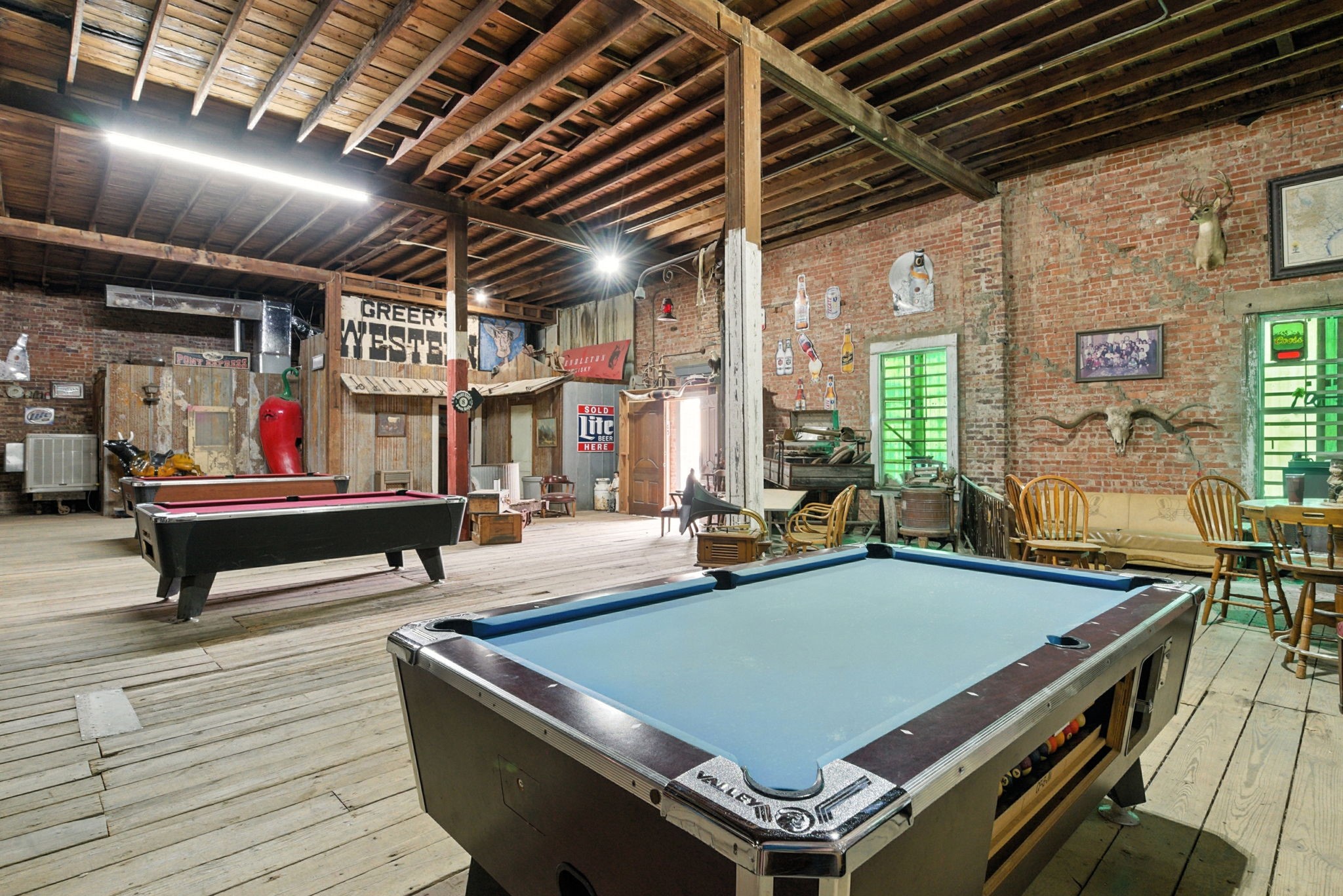 438 Melvin Street Ranger, TX 76470 - Photo 42 of 44 a room with wooden furniture and pool table