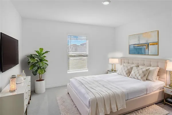 a view of small space with racks on the wall