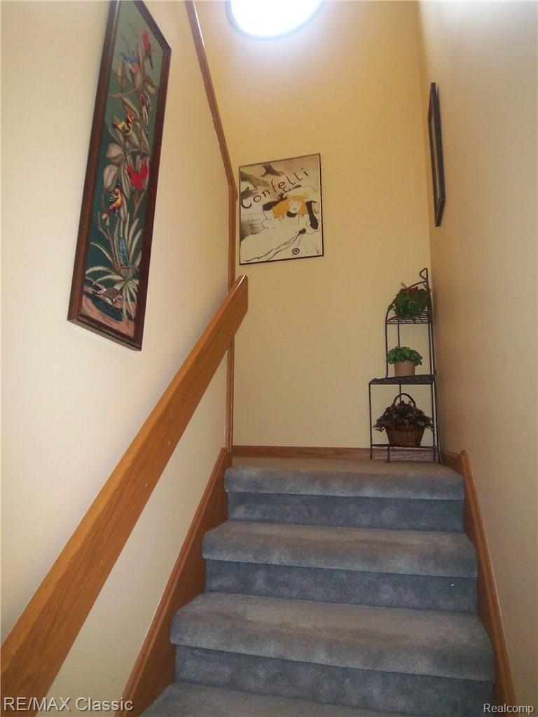 3364 Rivers Edge Drive Wayne, MI 48184 - Photo 20 of 33 Staircase to second level to 2nd bedroom