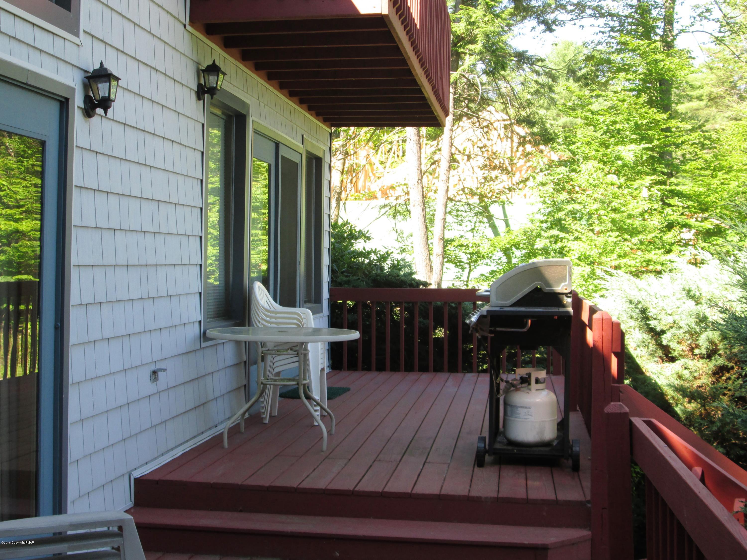 118 Lidio Road Blakeslee, PA 18610 - Photo 10 of 19 a view of a balcony with chairs