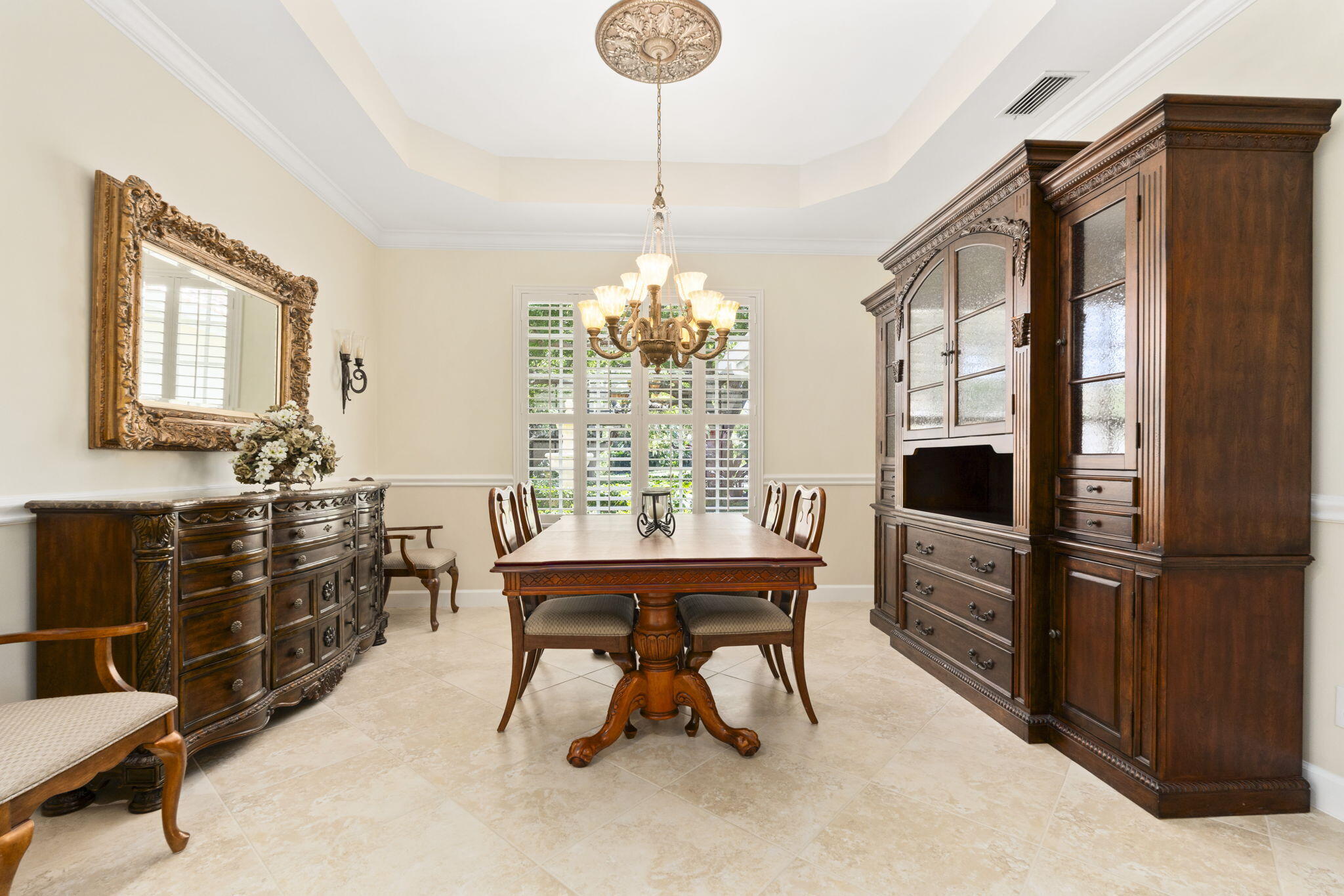 4 Castle Hill Way Stuart, FL 34996 - Photo 14 of 52 a view of a dining room with furniture window and outside view