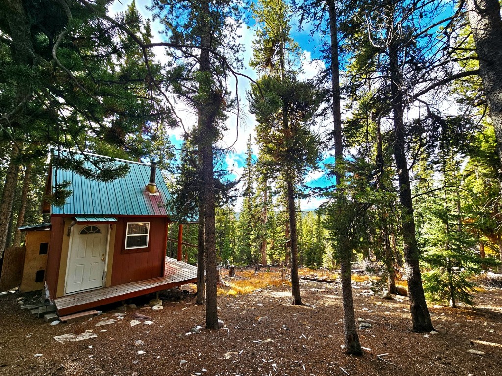 102 Gold Trail Fairplay, CO 80440 - Photo 5 of 13 a view of a street with a tree