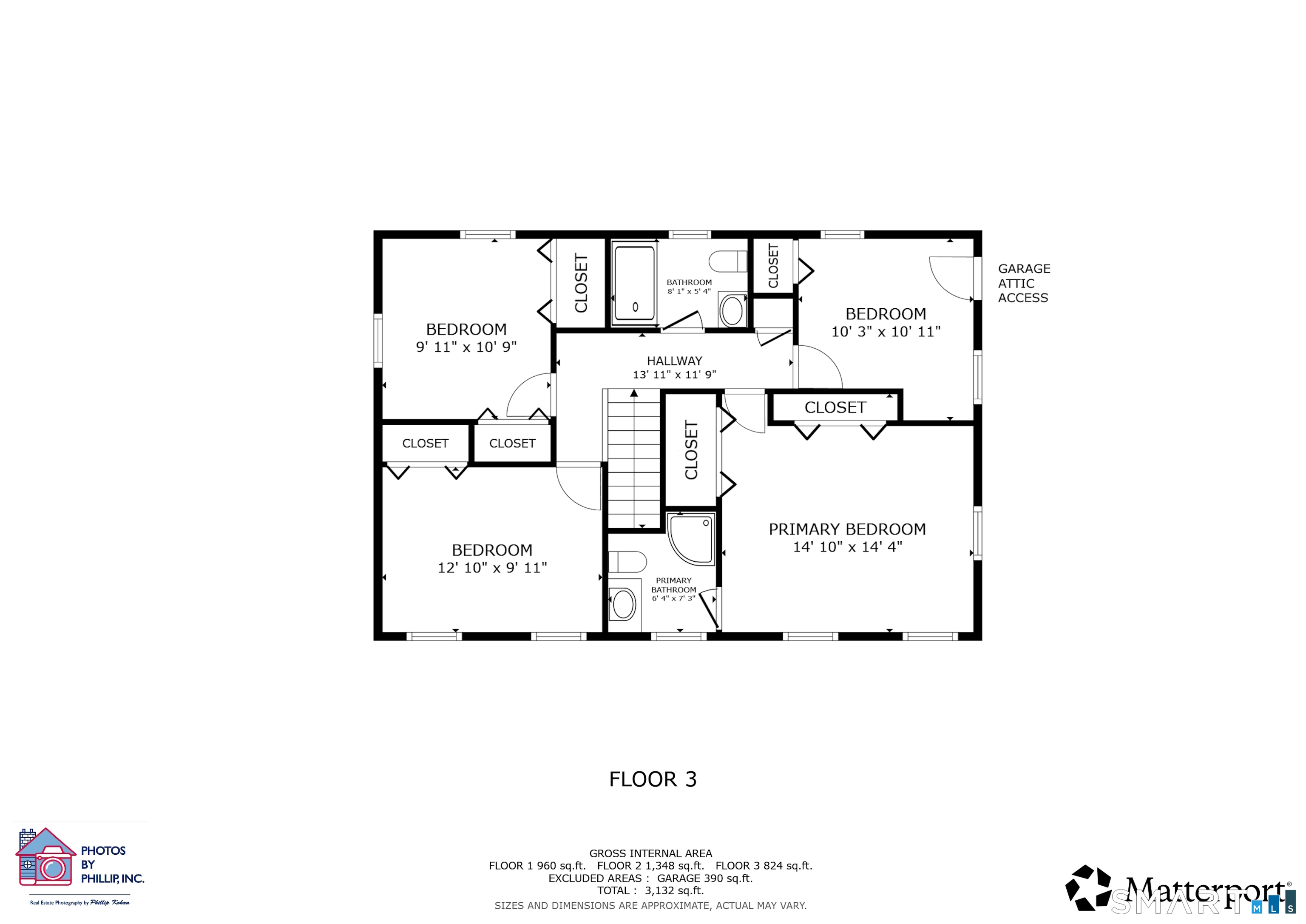 185 Nepas Road Fairfield, CT 06825 - Photo 37 of 38 Floor plans for second floor.