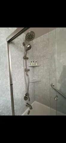 a view of a bathroom