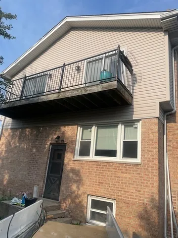 a view of front door