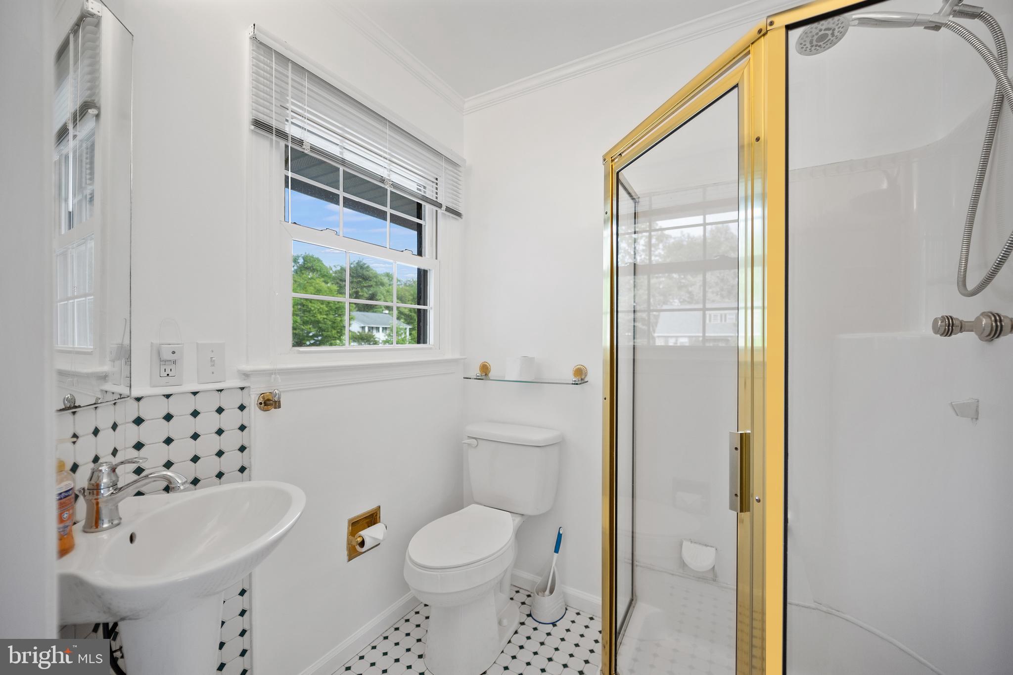 705 Halstead Road Wilmington, DE 19803 - Photo 15 of 34 a bathroom with a sink a toilet and shower