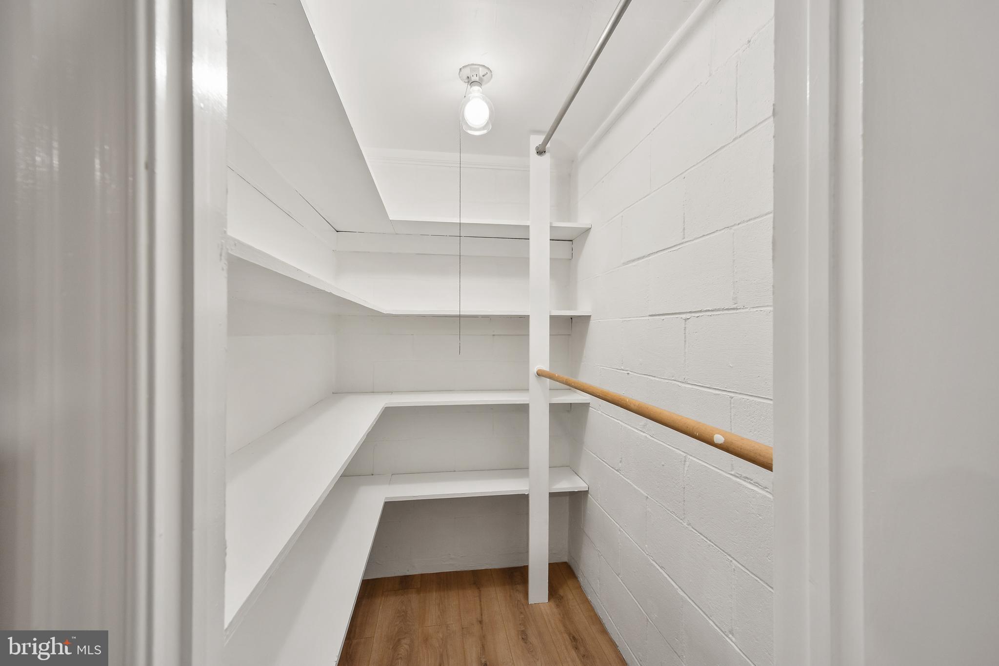 705 Halstead Road Wilmington, DE 19803 - Photo 30 of 34 a view of walk in closet with empty racks