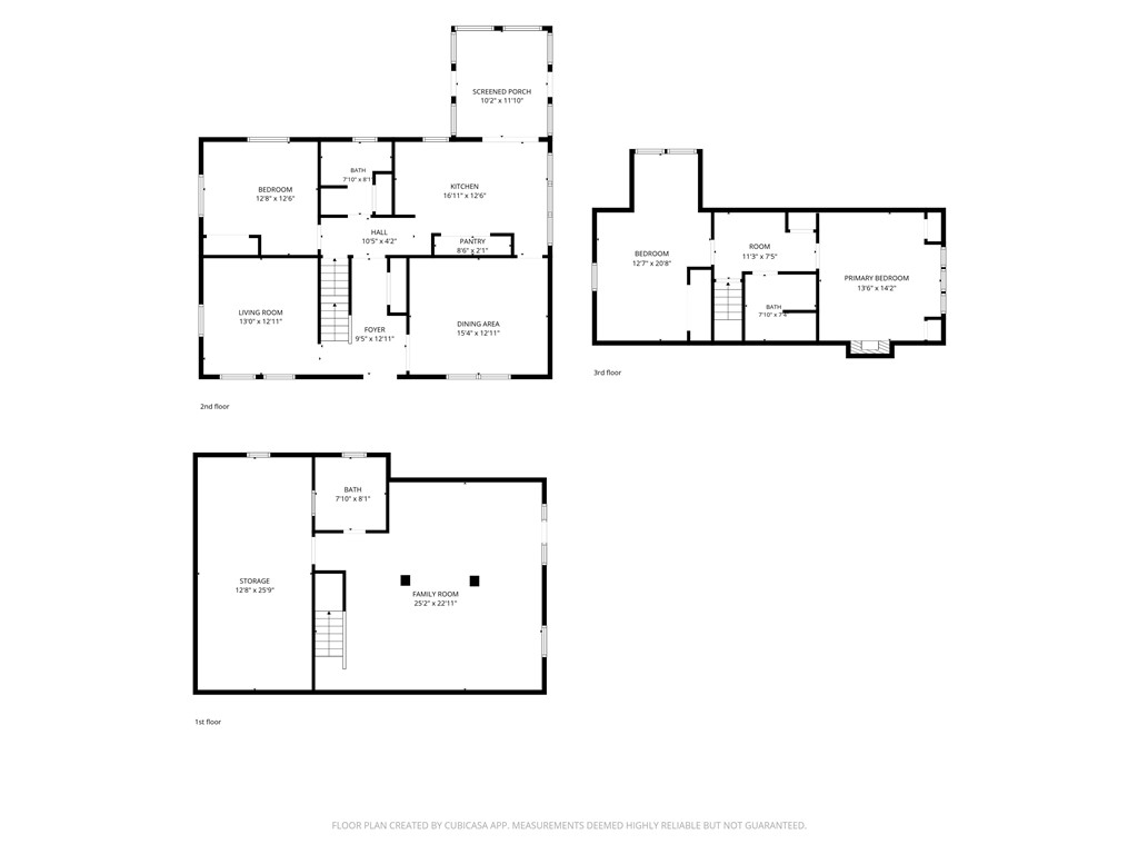 118 Snowburg Road Southport, NY 14871 - Photo 50 of 50 layout of house (appox. measurements)