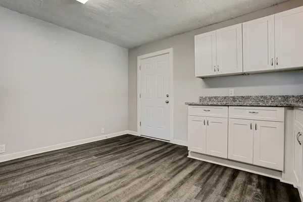 a view of cabinets