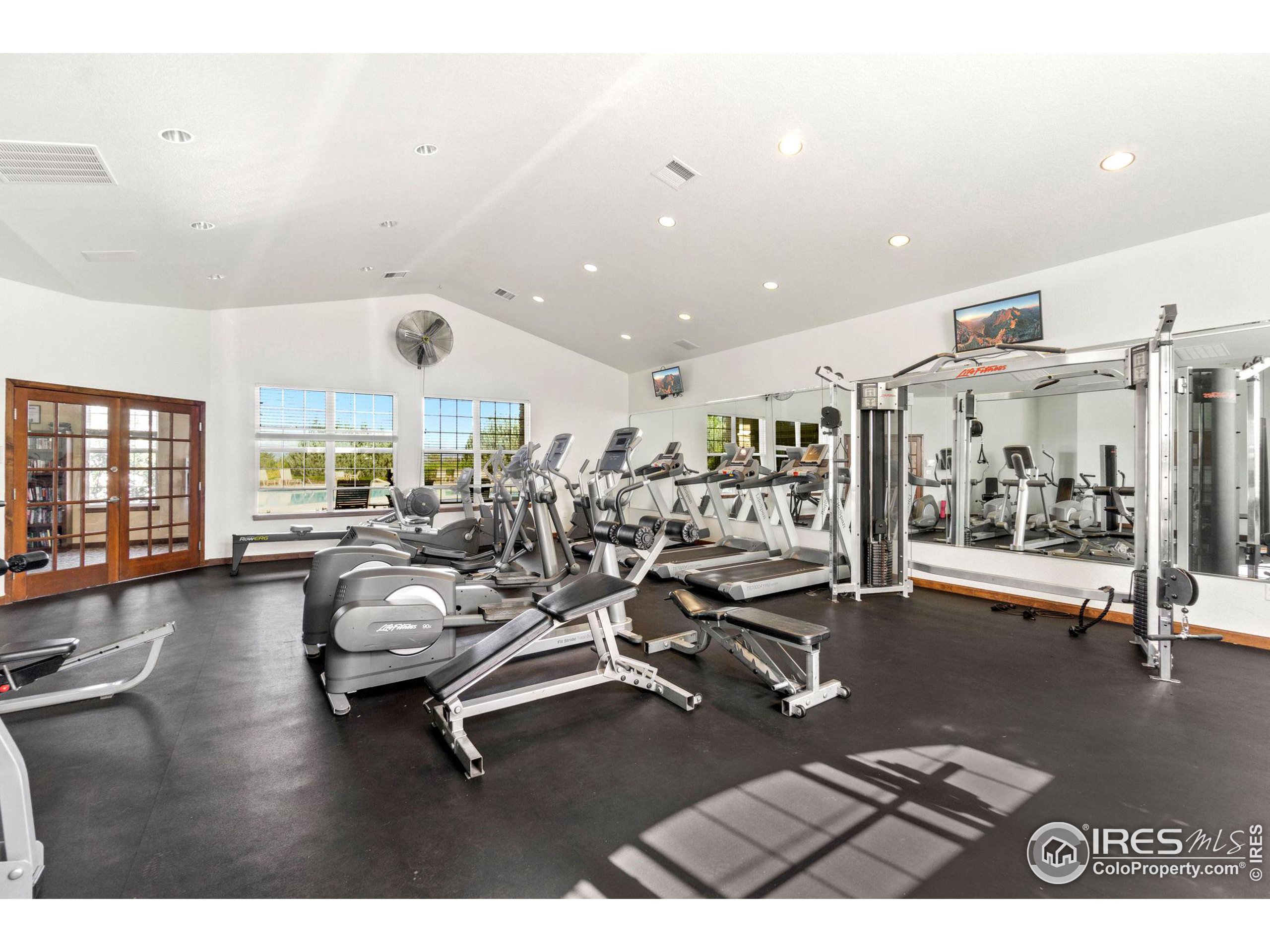 Undisclosed Address Erie, CO 80516 - Photo 16 of 20 a view of a room with gym equipment