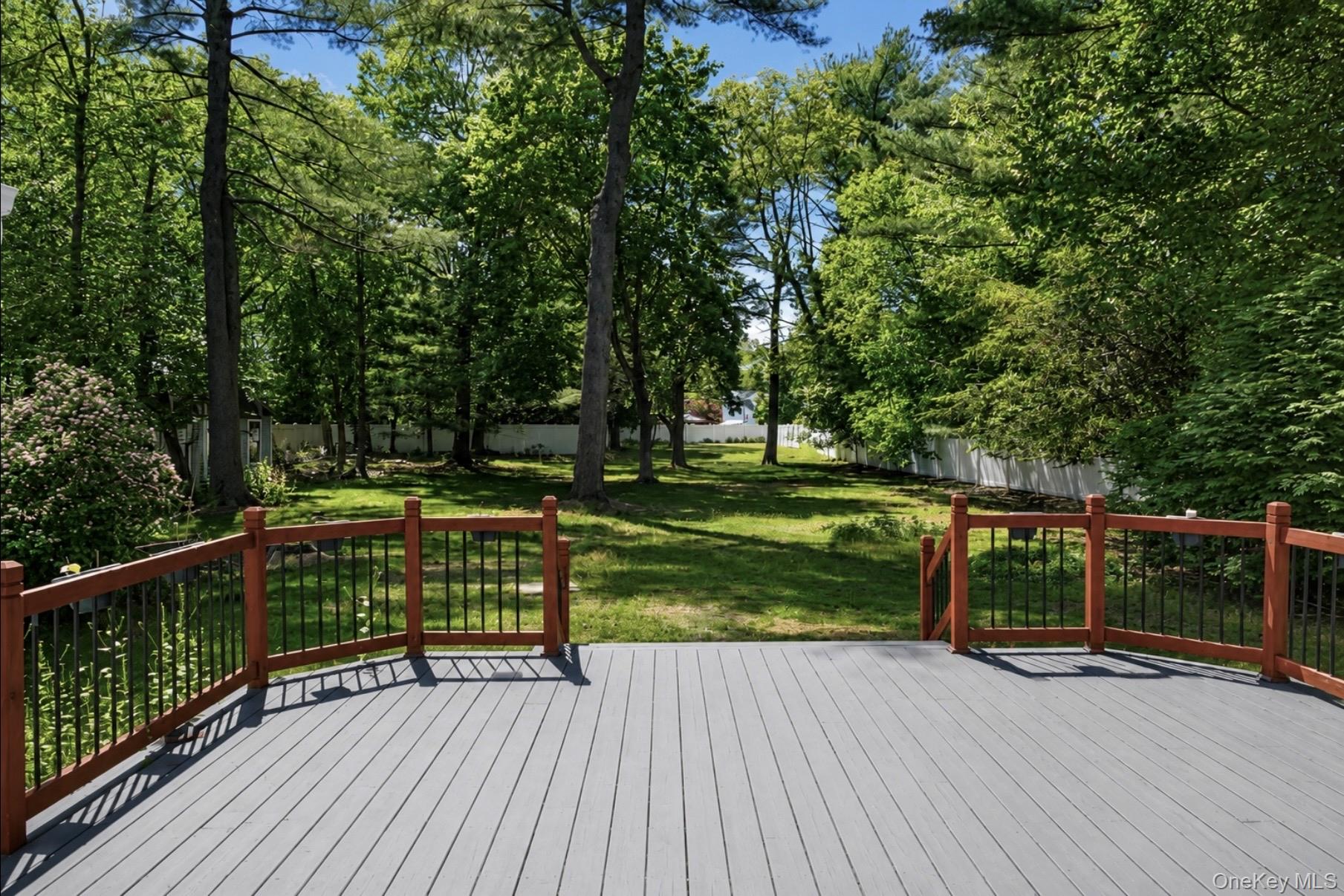 80 Mt Pleasant Road Smithtown, NY 11787 - Photo 18 of 27 a view of backyard with green space