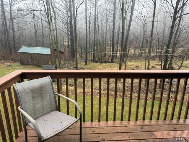 2723 Clute Road Virgil, NY 13045 - Photo 41 of 43 Deck from bedroom