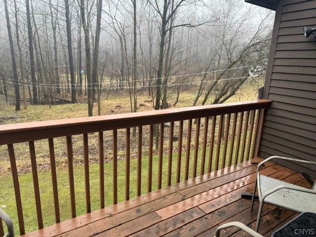 2723 Clute Road Virgil, NY 13045 - Photo 42 of 43 Deck from bedroom