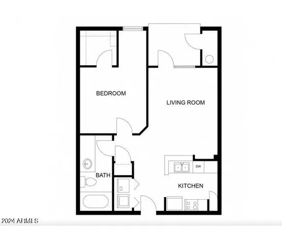 $1,175 | 411 East Indian School Road, Unit 1, Phoenix, AZ 85012