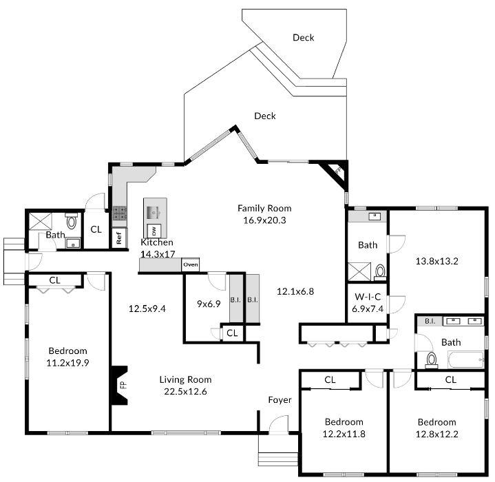 3 Rebellion Road Charleston, SC 29407 - Photo 33 of 33 Floor Plan