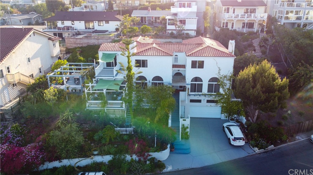 a view of a city with tall buildings