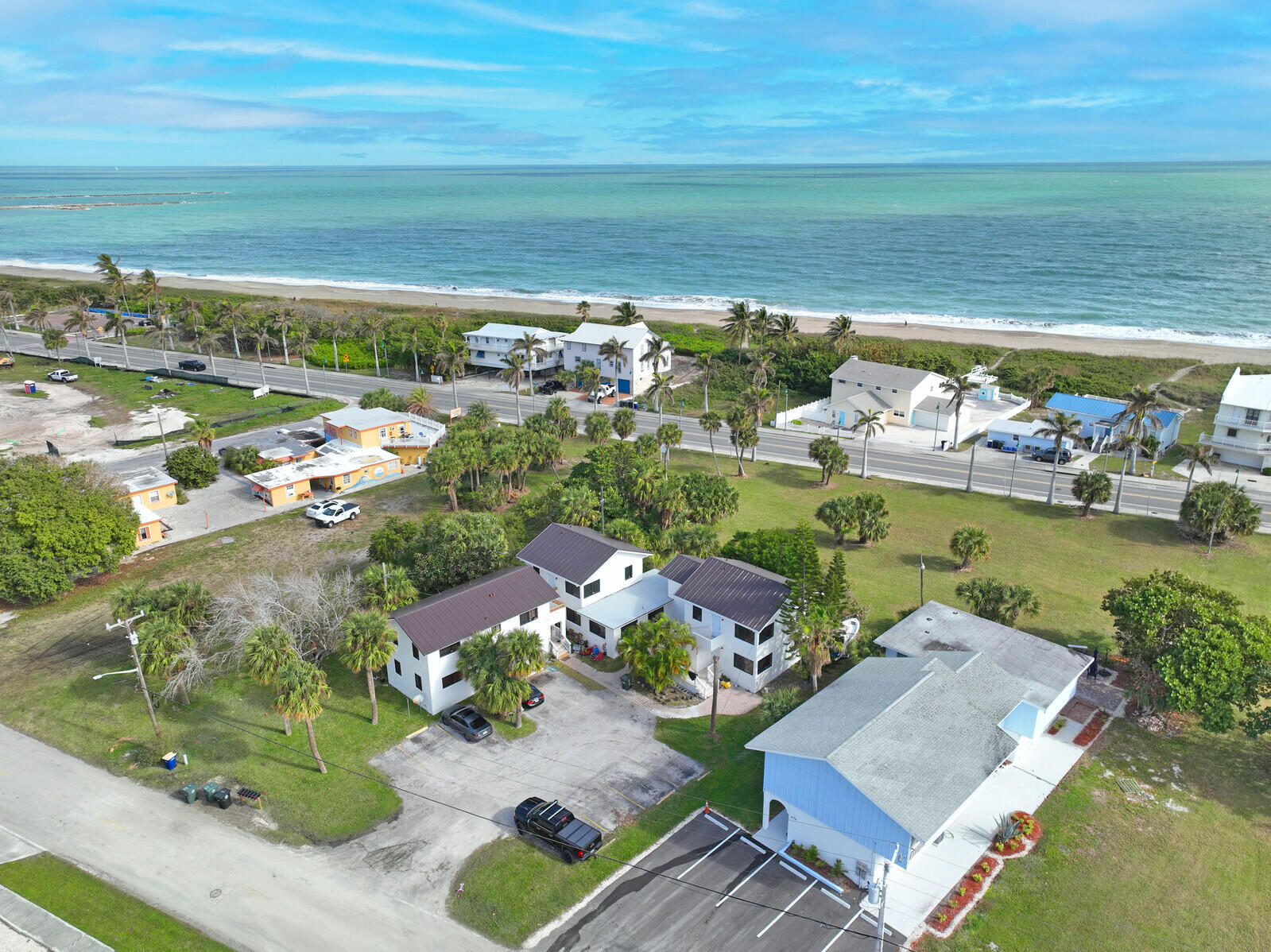 652 Hernando Street, Unit E Fort Pierce, FL 34949 - Photo 5 of 21 an aerial view of a house with a ocean view