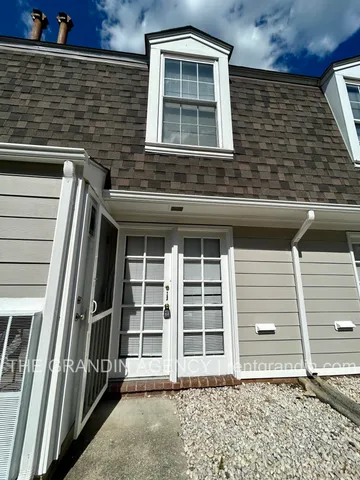 a view of front door of house