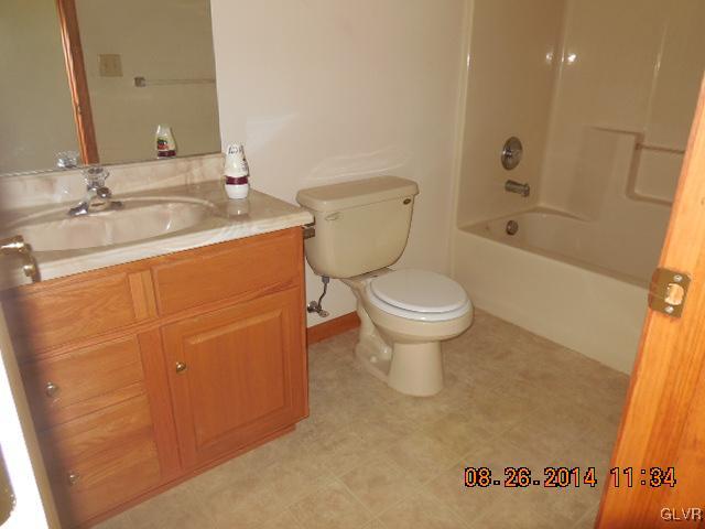 402 Mountain Road Albrightsville, PA 18210 - Photo 7 of 11 a bathroom with a sink a toilet and shower
