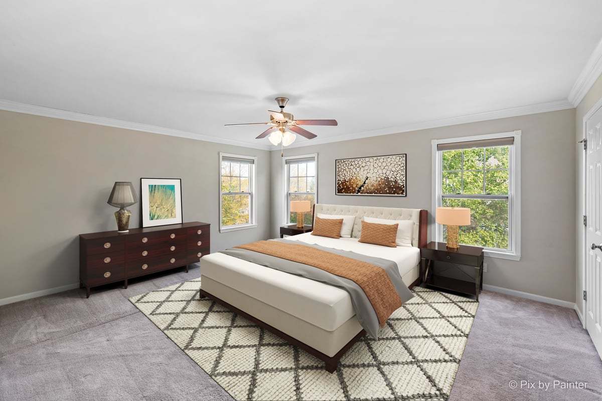 6-n307 Whitmore Circle, Unit A St. Charles, IL 60174 - Photo 8 of 18 a bedroom with a bed and a dresser