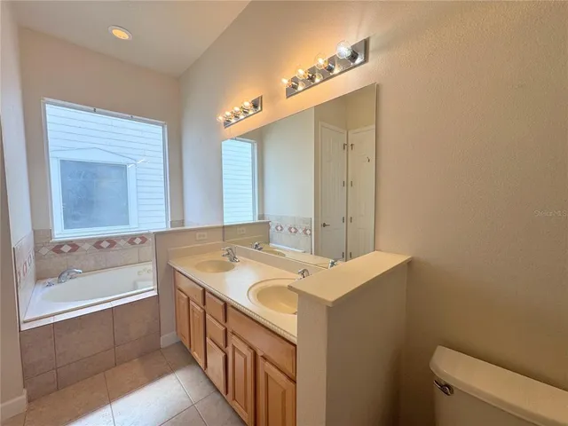 an empty room with closet area