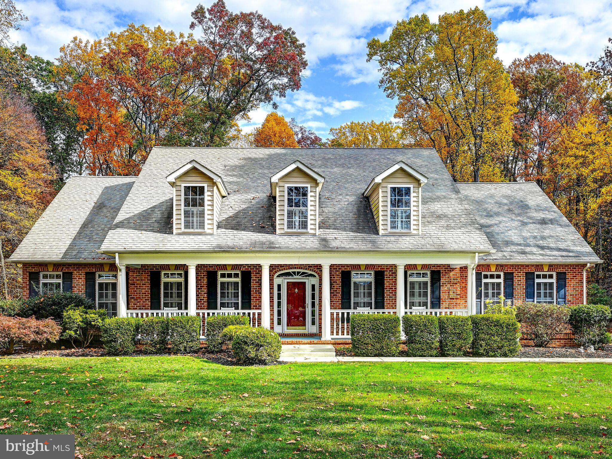 13005 Dover Road Reisterstown, MD 21136 - Photo 1 of 39 All Brick Cape Cod enjoys privacy and convenience