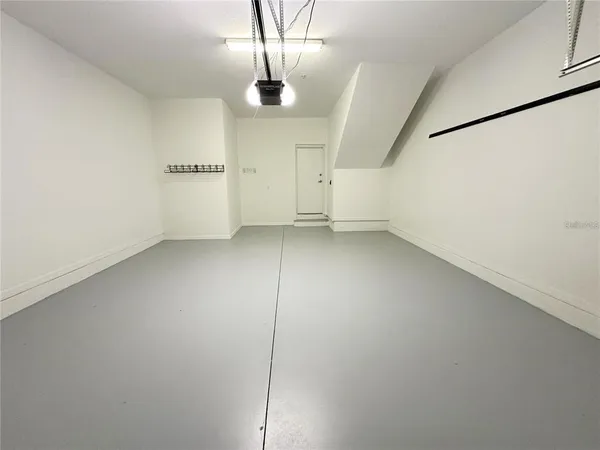 an empty room with a empty space