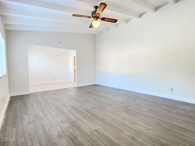 wooden floor in an empty room