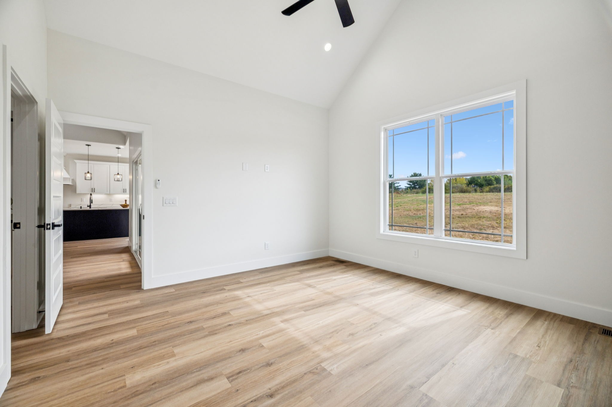 6437 Hopewell Road Springfield, TN 37172 - Photo 37 of 87 wooden floor in an empty room with a window