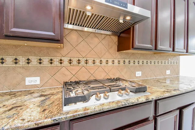 a view of a kitchen sink