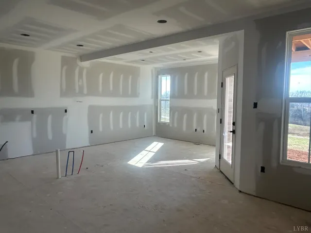a view of empty room