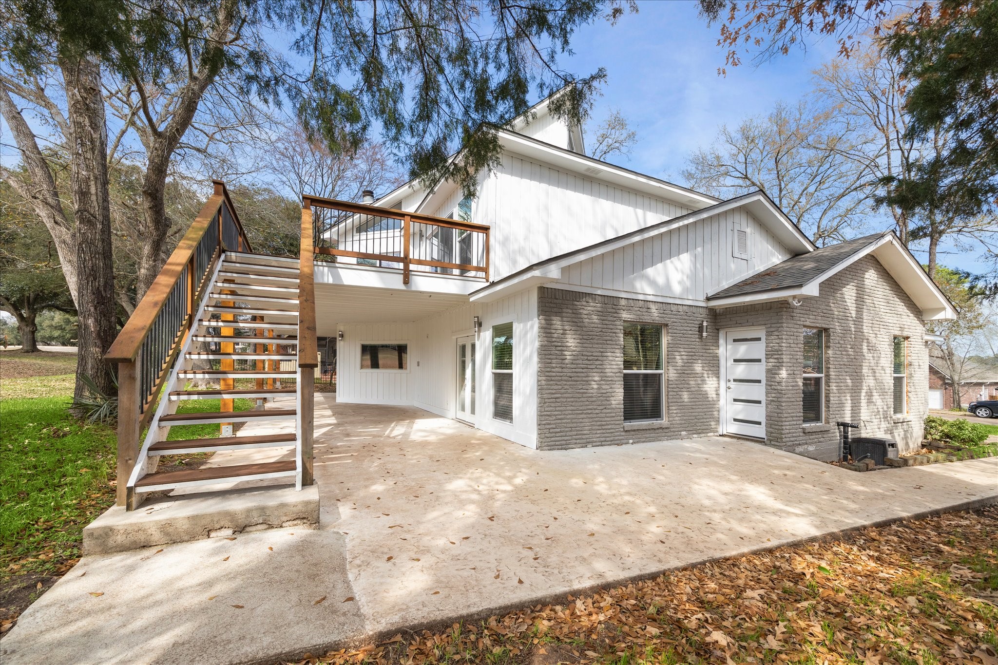 146 Dawns Edge Conroe, TX 77356 - Photo 35 of 39 a view of a house with a patio