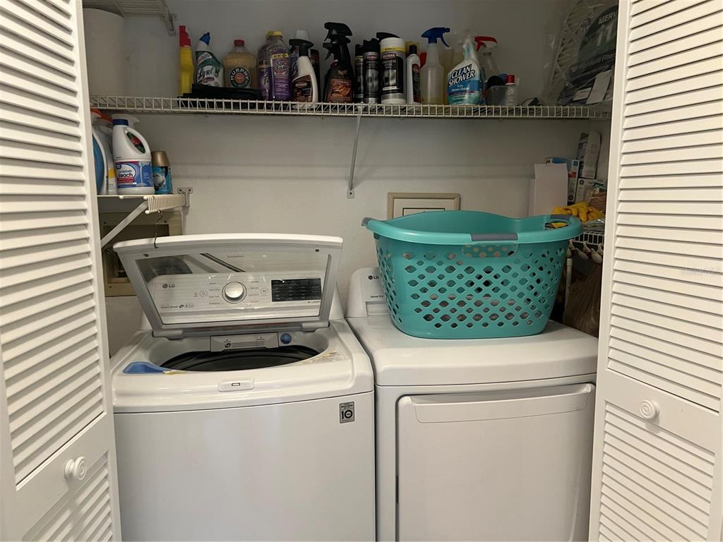 6501 Stone River Road, Unit 309 Bradenton, FL 34203 - Photo 29 of 30 a utility room with dryer and washer