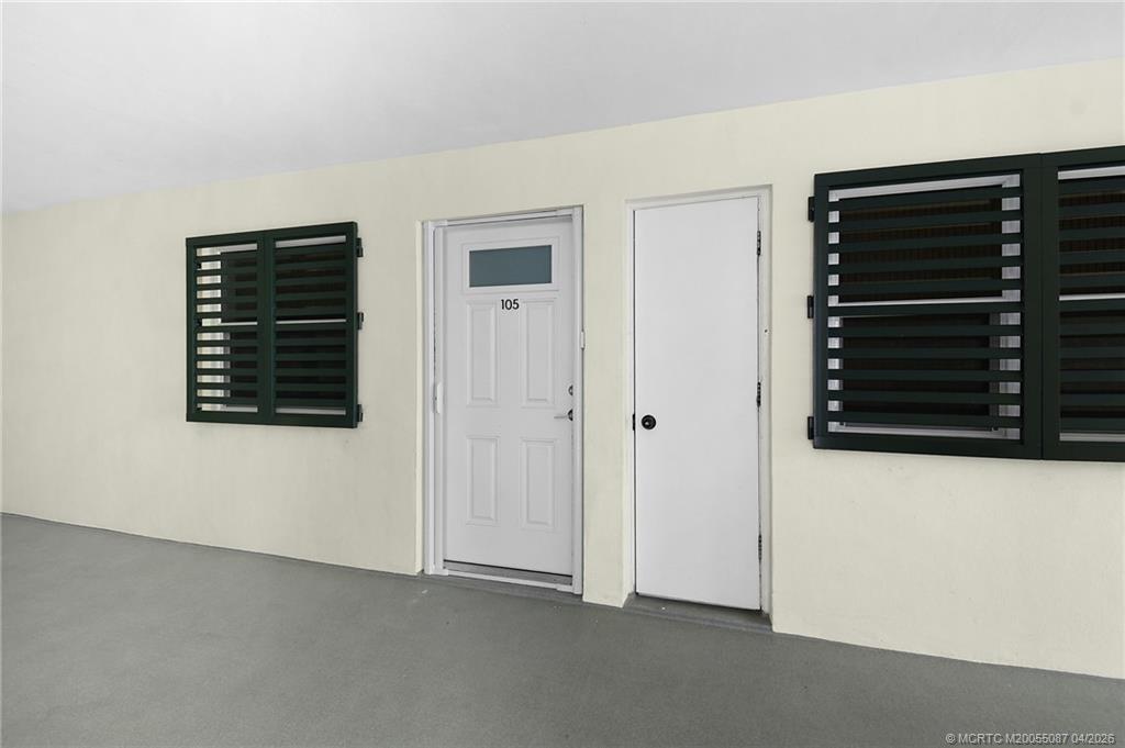 529 Northeast Plantation Road, Unit 105 Jensen Beach, FL 34957 - Photo 27 of 36 a view of an empty room