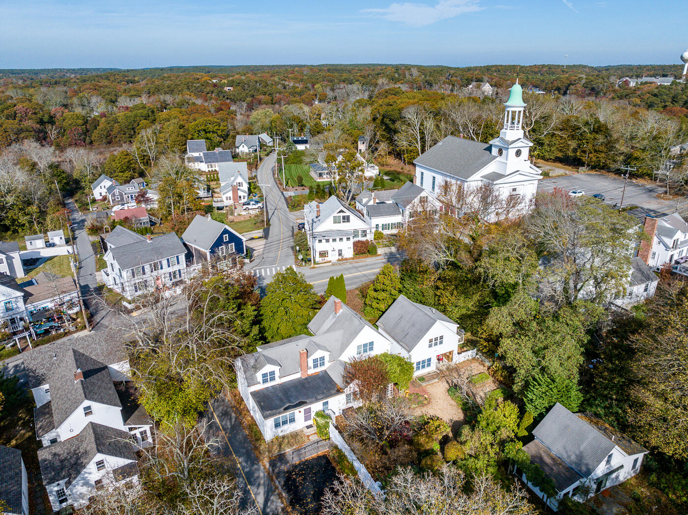 223 Main Street Wellfleet, MA 02667 - Photo 2 of 70 an aerial view of residential houses with outdoor space