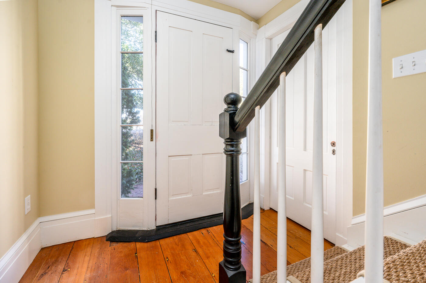 223 Main Street Wellfleet, MA 02667 - Photo 37 of 70 a view of an entryway with staircase